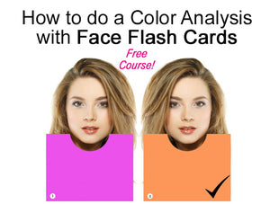 How to do a Color Analysis with PYW's Face Flash Cards